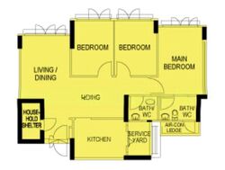 Blk 17B Macpherson Residency (Geylang), HDB 4 Rooms #617642031